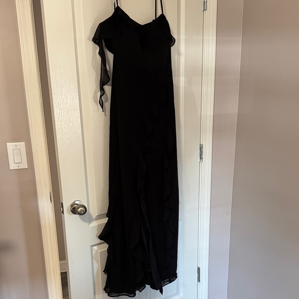 Azazie Barbie Black Formal Dress